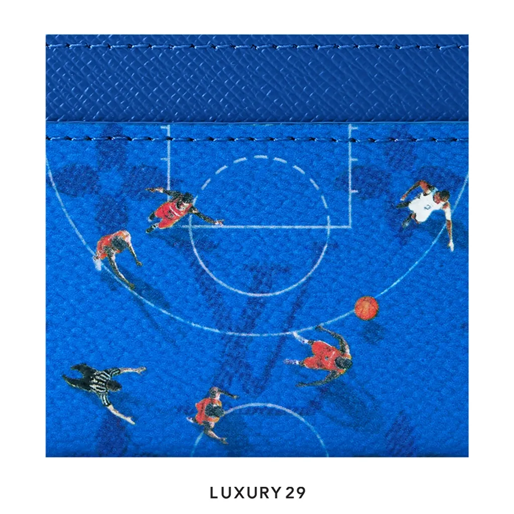 Louis Vuitton LV Double Card Holder Exclusive Online Pre-launch Blue(Small, Blue)