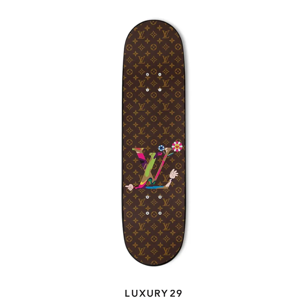 Louis Vuitton LV x TM Superflat Characters(Large, Brown)