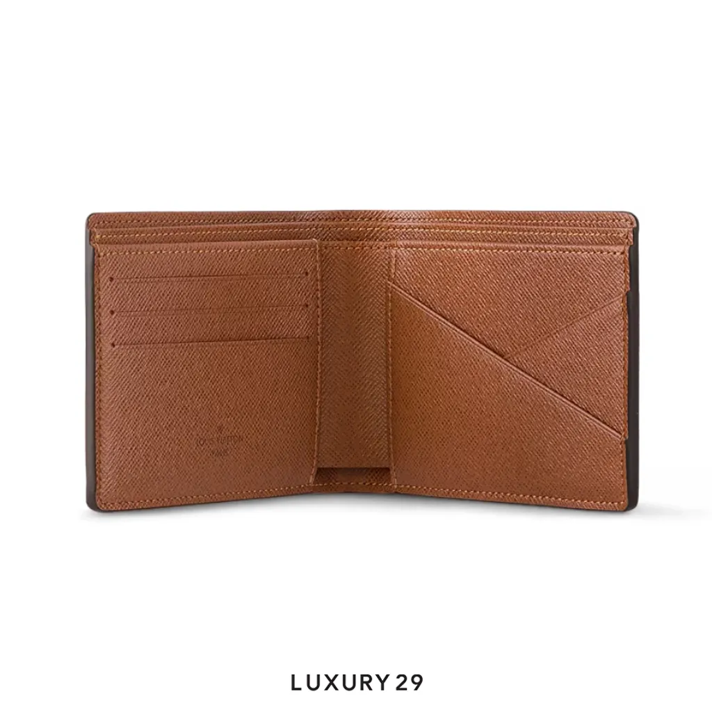 Louis Vuitton LV Multiple Wallet Monogram Canvas Brown(Small, Brown)