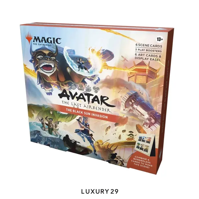 Magic The Gathering Avatar: The Last Airbender Scene Box The Black Sun Invasion