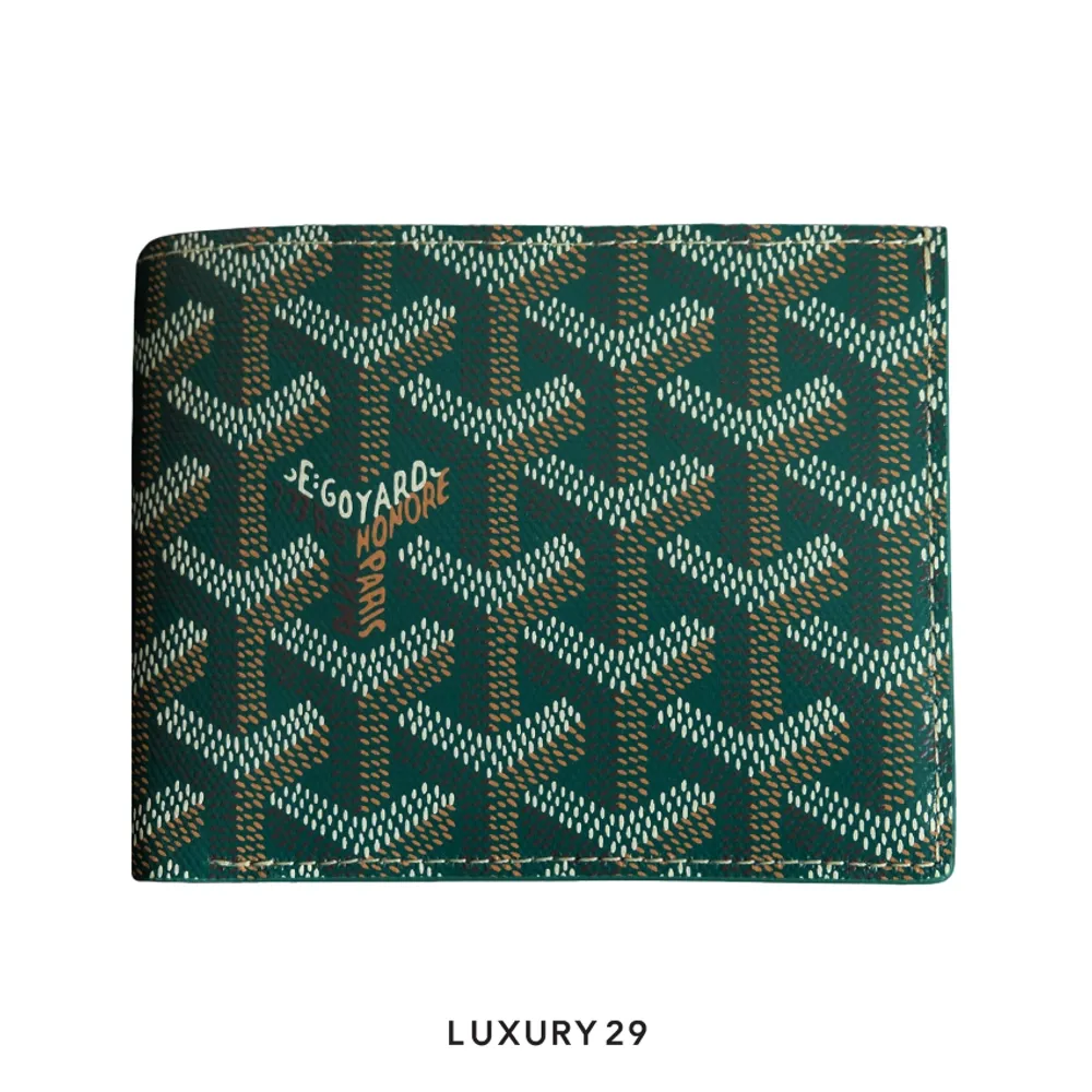 Goyard Victoire Wallet Green(Small, Green)