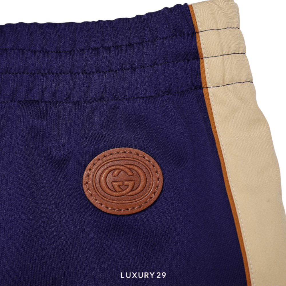 Gucci Technical Jersey Sweatpant(XL, Blue)