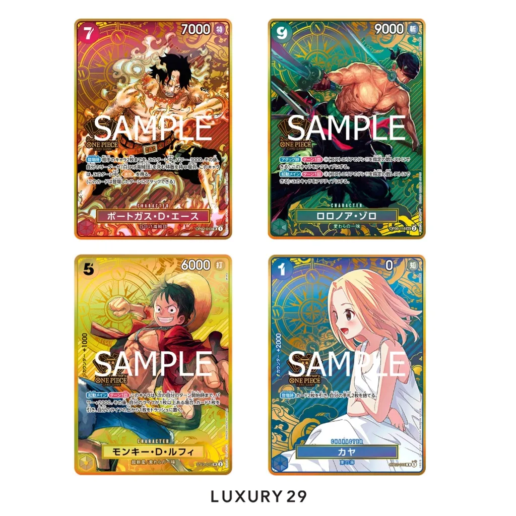 One Piece 2nd ANNIVERSARY SET Collection Japanese Limited 9 Card PSA10 (JP)(Small, Multicolour)