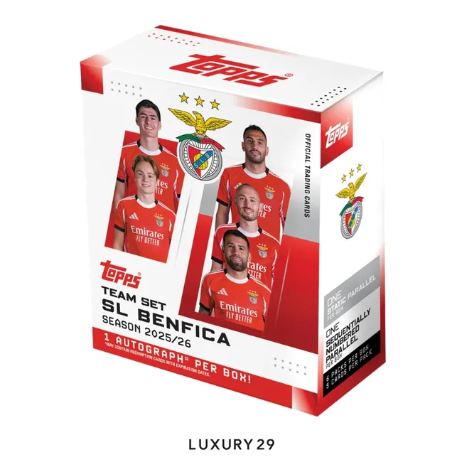 topps benfica team set 2025-26