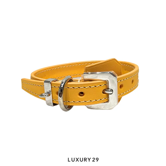 Goyard Edmond Collar Yellow