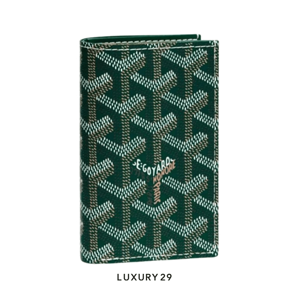 Goyard Saint-Pierre Card Wallet Green(Small, Green)