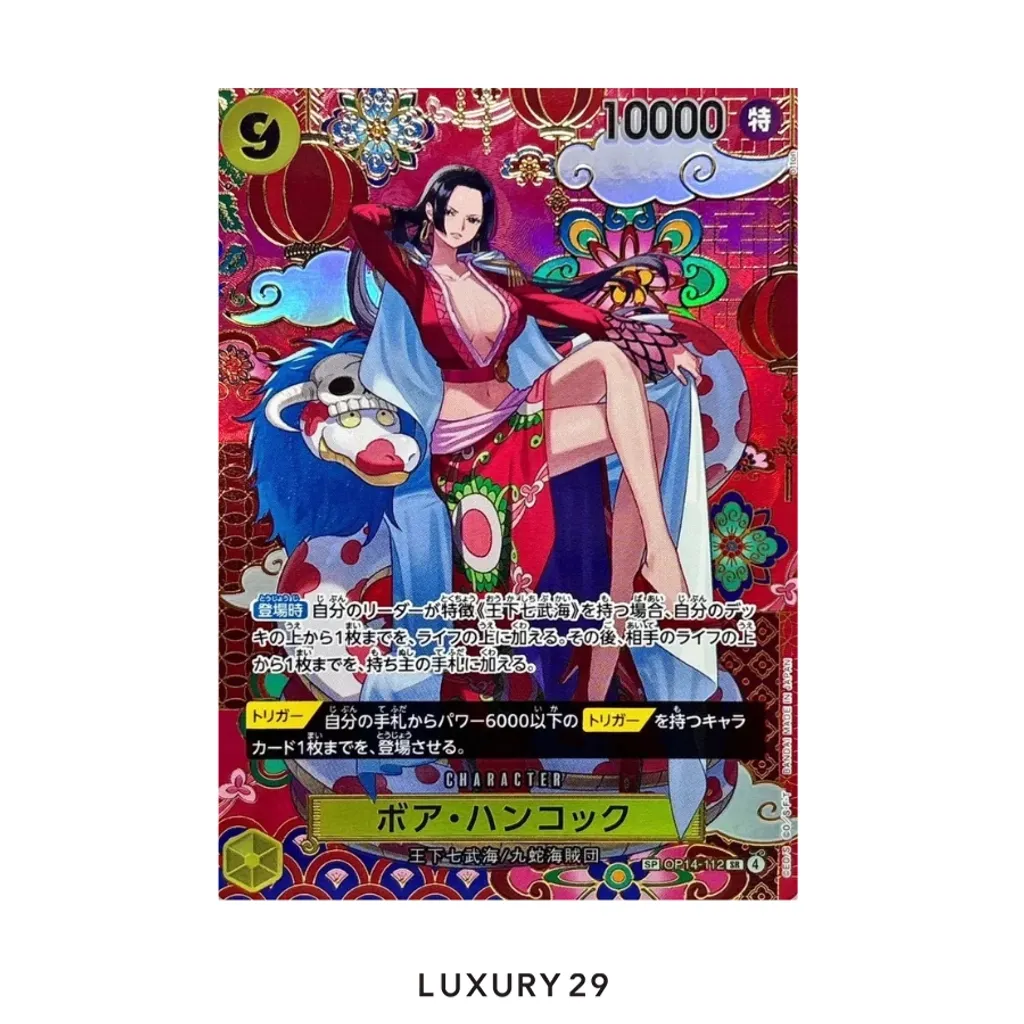 One Piece Boa Hancock - OP14-112 (SP) JP PSA10(Free Size, Multicolour)