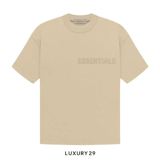 Essentials Fear Of God T-Shirt Sand  (SS23)