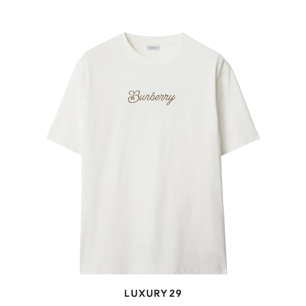 Burberry Surfer Knight Cotton T-shirt White(S, White)