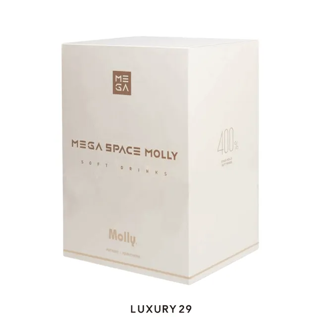 POP MART MEGA COLLECTION 400% SPACE MOLLY Soft Drink Series
