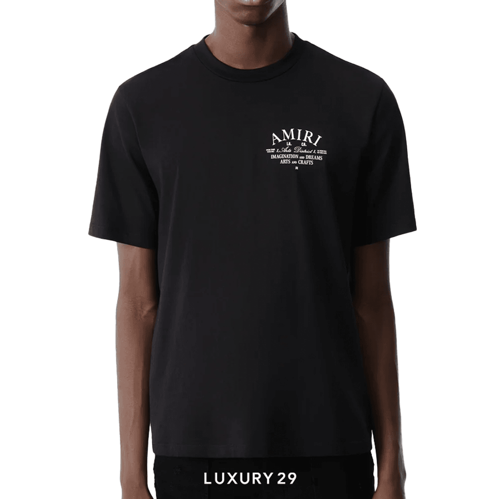 AMIRI◆ART DISTRICT 都会とカルチャーを纏う ロゴTシャツ Amiri Arts District Logo T-Shirt | Saks Fifth Avenue