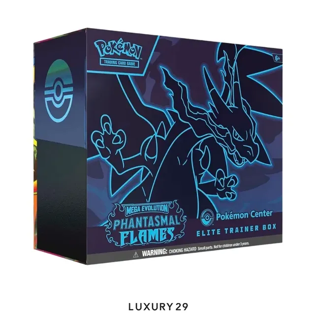 Pokemon TCG: Mega Evolution-Phantasmal Flames Pokemon Center Elite Trainer Box  (EN)