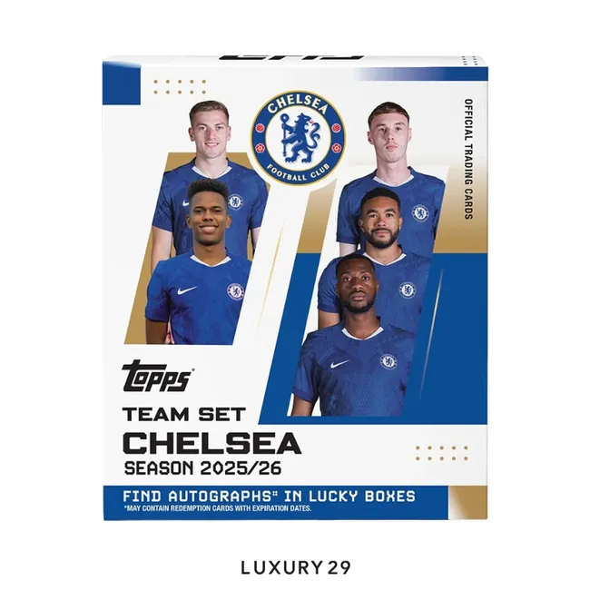 Topps Chelsea team set 2025-26