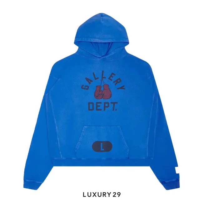 Gallery Dept. BOXING MERCH HOODIE ROYAL