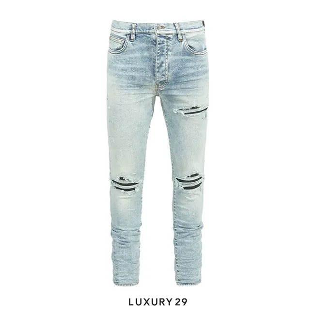 AMIRI MX1 JEAN STONE INDIGO