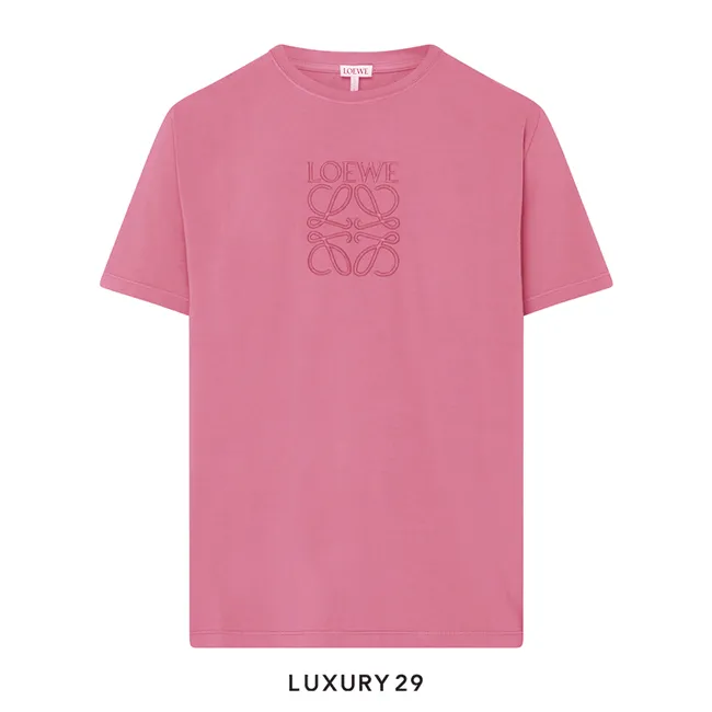 Loewe Regular fit T-shirt in cotton Candy