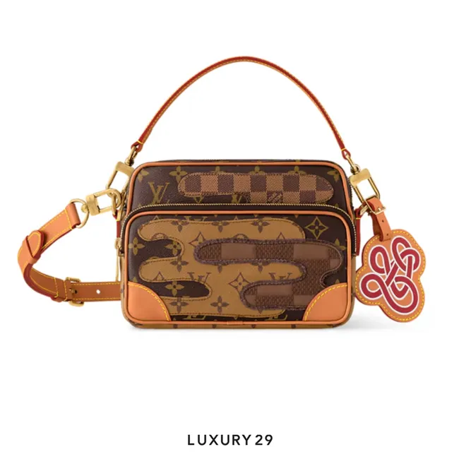 LOUIS VUITTON LV Nil bag Brown Monogram Landscape Canvas