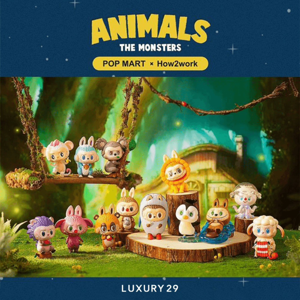POP MART THE MONSTERS Animals Series(Small, Multicolour)