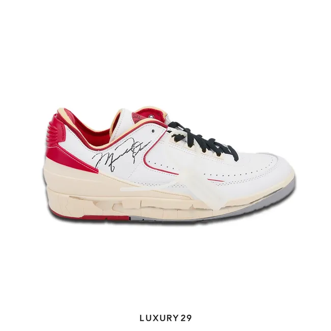 Nike Jordan 2 Retro Low SP Off-White White Red