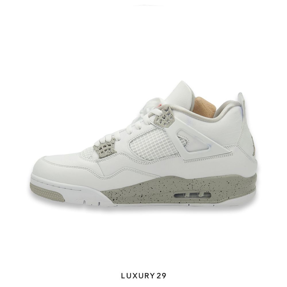 Nike Jordan 4 Retro White Oreo (2021)(45.5, White)