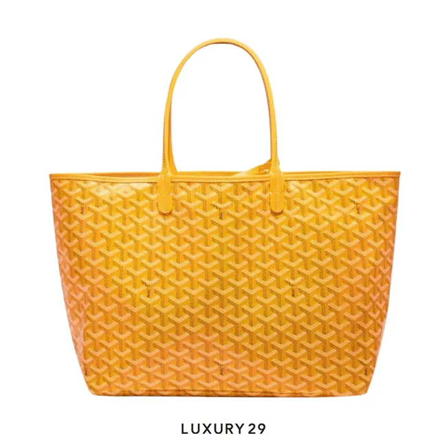 Goyard Saint Louis PM Bag Yellow