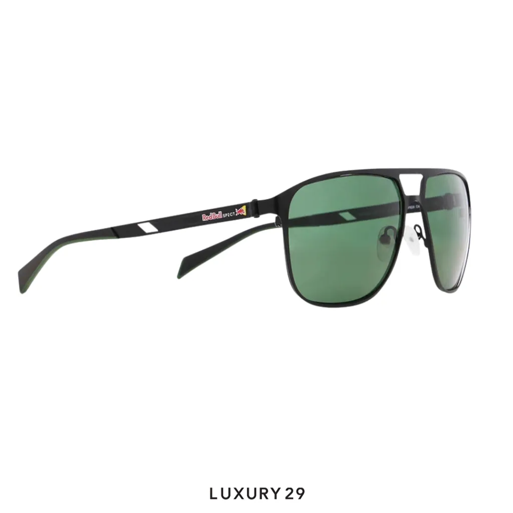 Red Bull Spect Sunglasses REDMS107-02P AERO SPIN Concept mono green(Free Size, Green)