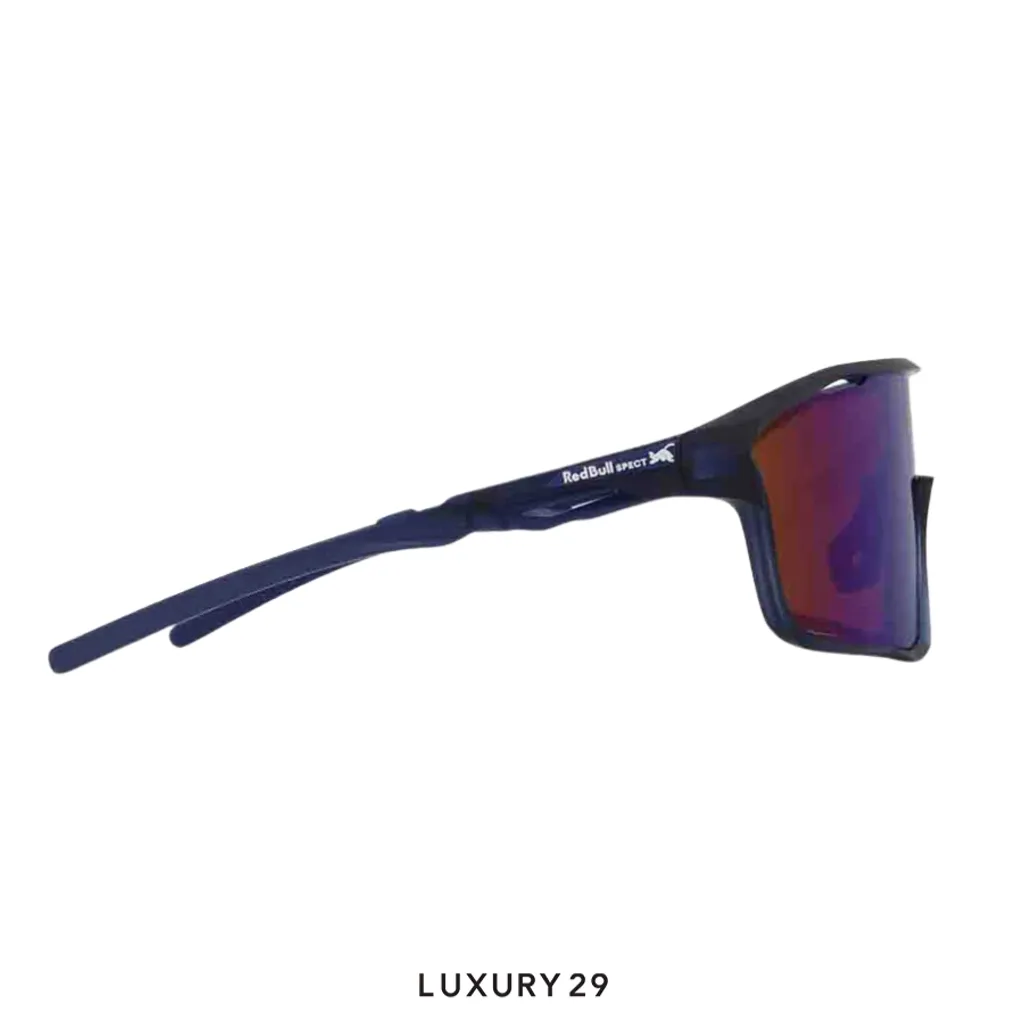 Red Bull Spect Sunglasses Rumble-003IB brown with blue mirror(Free Size, Blue)