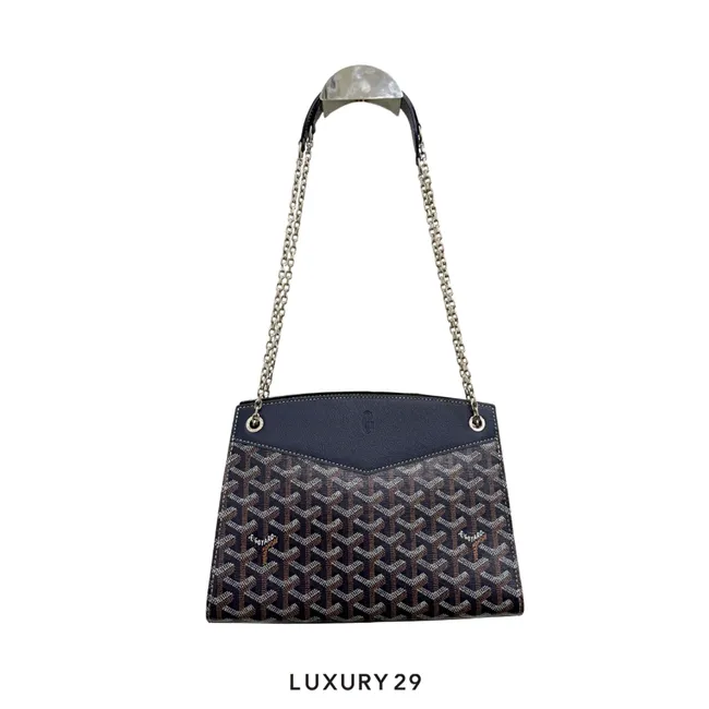Goyard Rouette Structure Mini Bag Navy