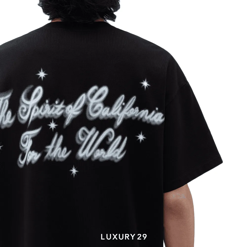 Amiri Airbrush Cherub Tee 'Black'(M, Black)
