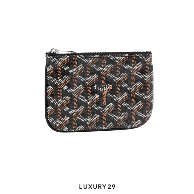 Goyard Senat Nano Key Pouch Black