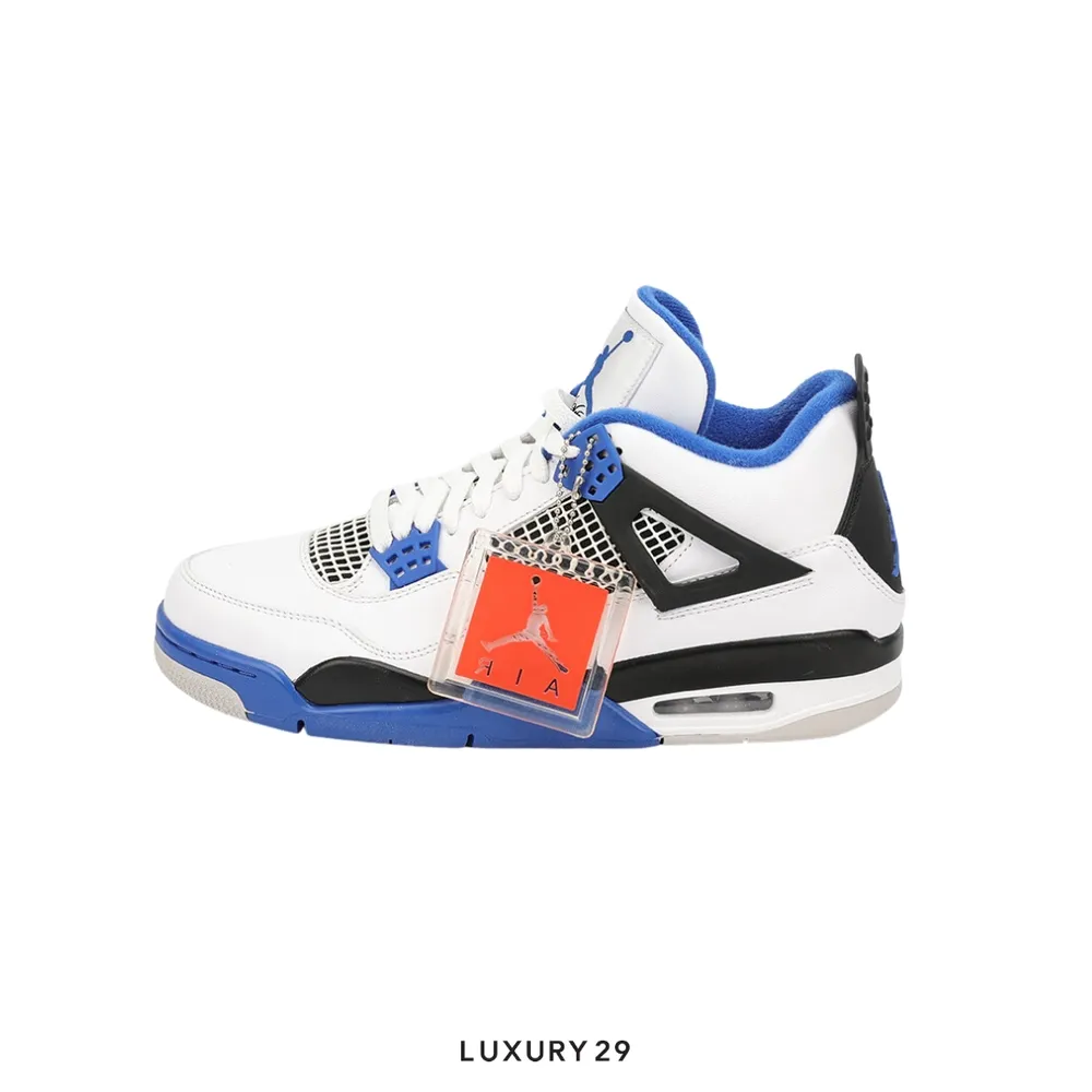 Nike Jordan 4 Retro Motorsports (2017)(42.5, White)
