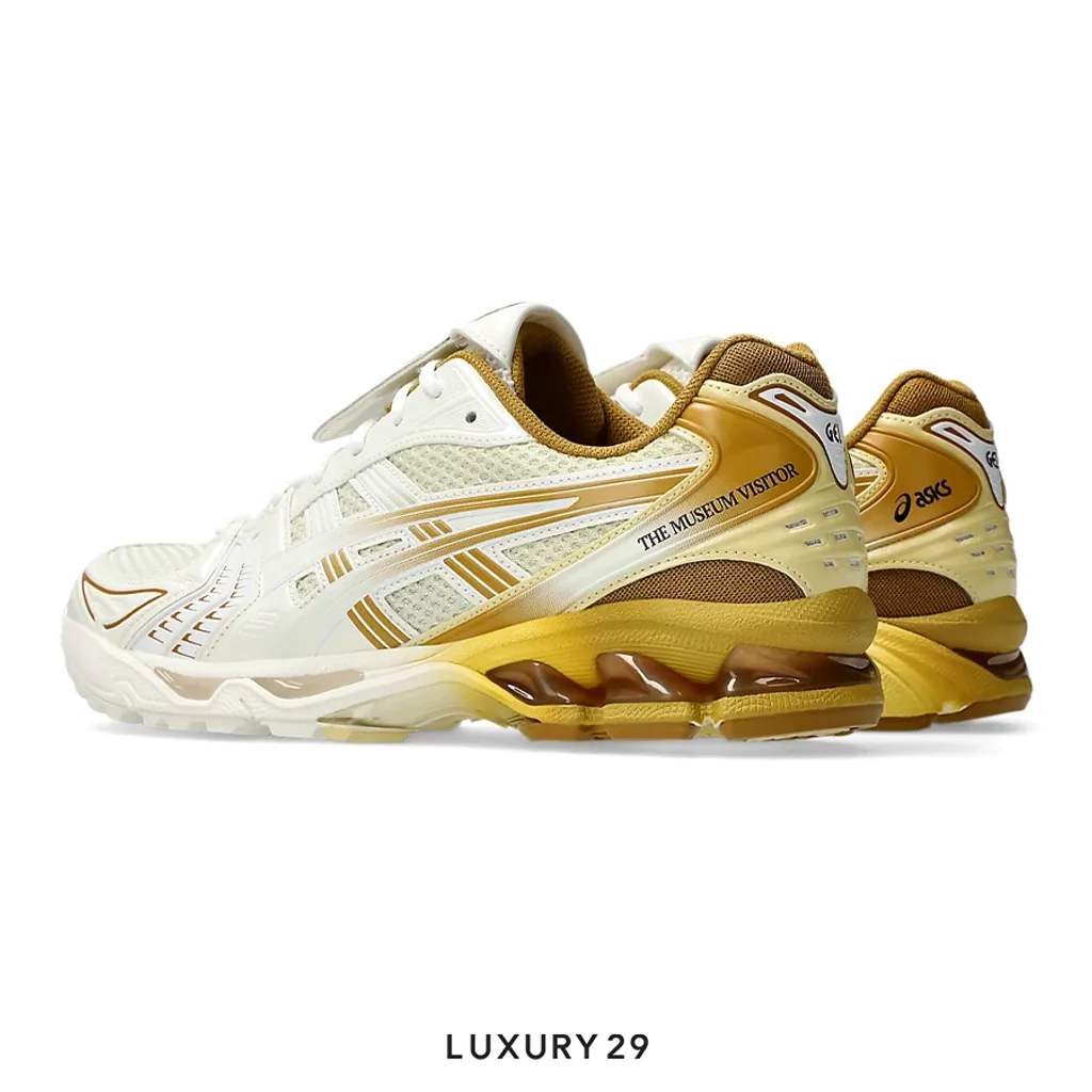 ASICS X THE MUSEUM VISITOR GEL-KAYANO 14 CREAM/MINERAL BROWN(M)(41.5, Brown)
