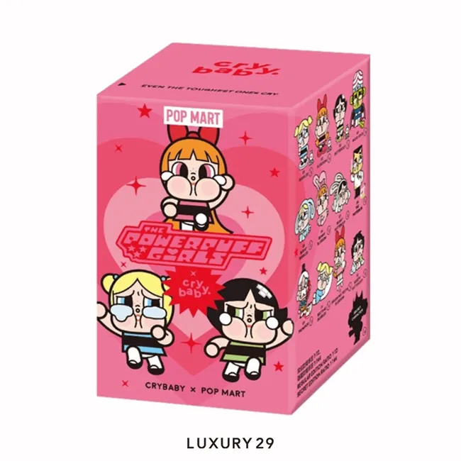 POP MART CRYBABY x Powerpuff Girls Series Figures