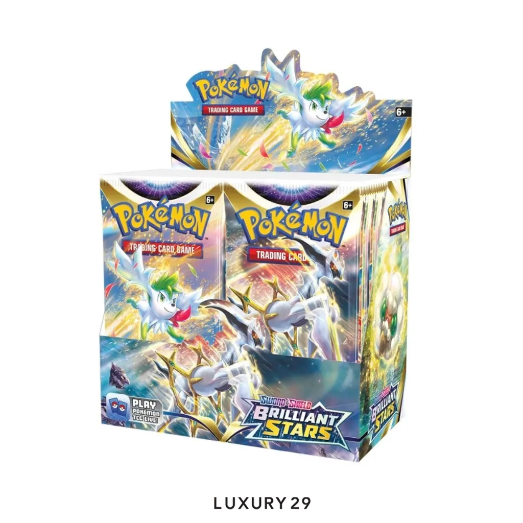 Pokemon TCG: sword and shield brilliant stars booster box (EN)(Small, Multicolour)