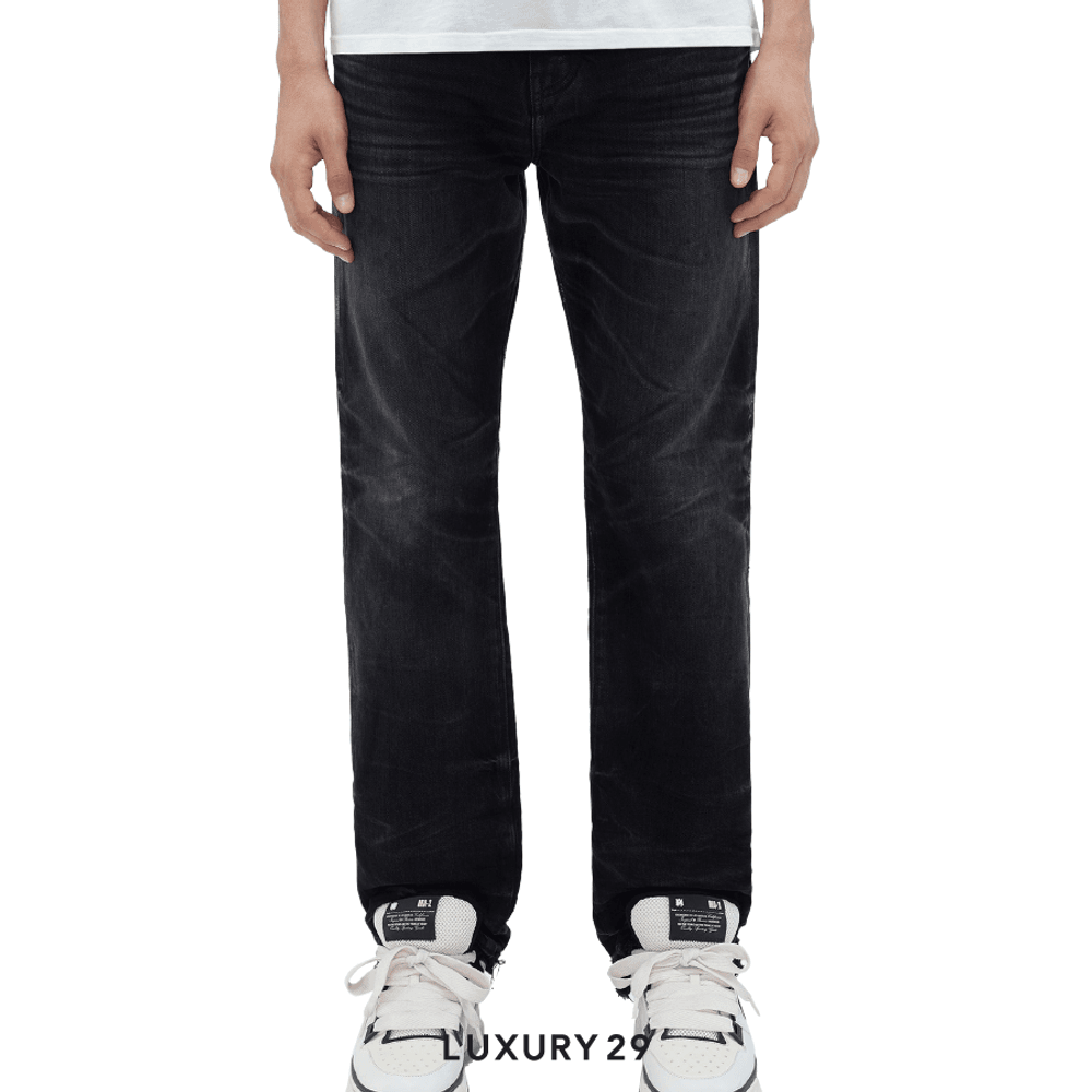 Amiri RELEASE HEM STRAIGHT JEAN FADED BLACK(S, Black)