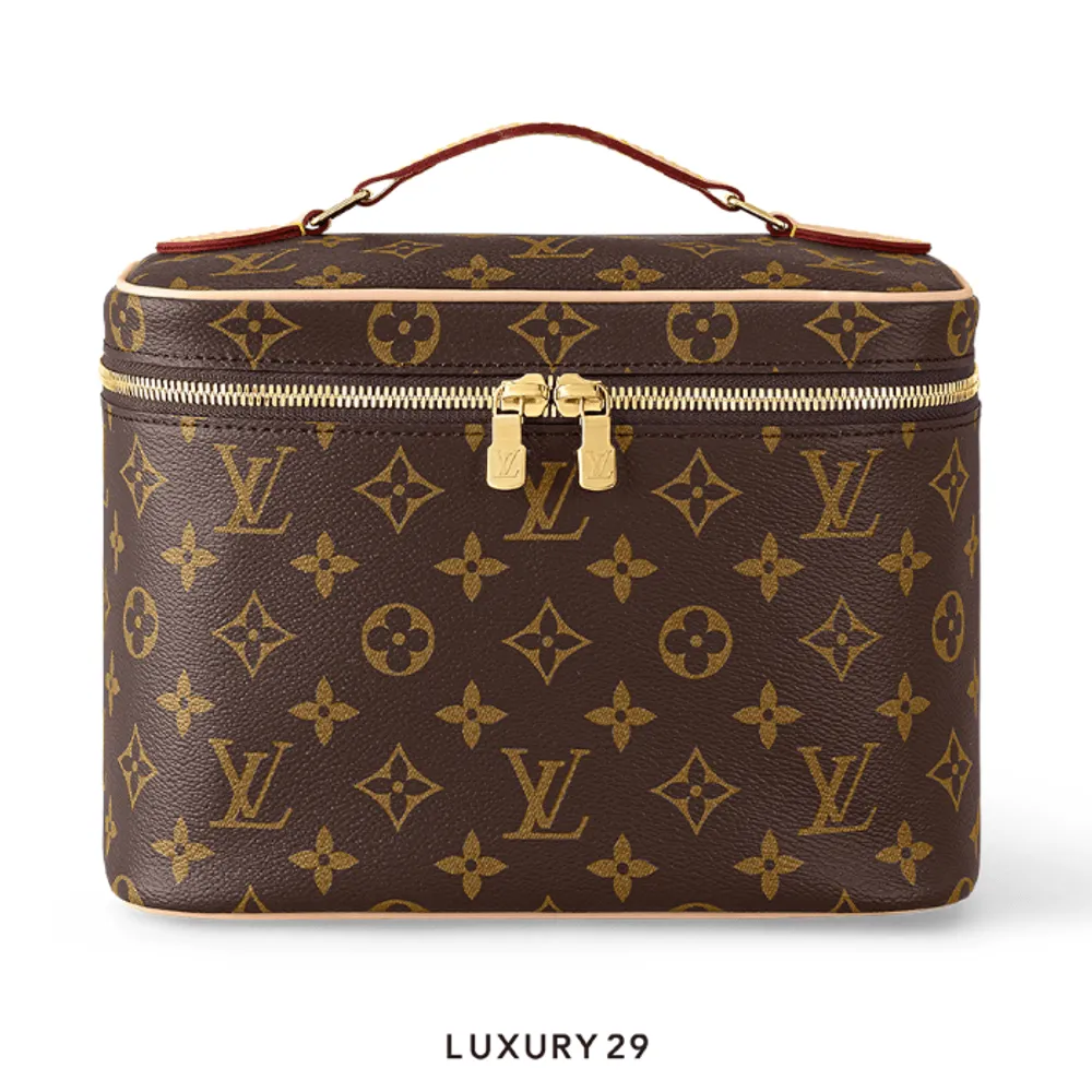 Louis Vuitton LV Nice BB Bag(Small, Brown)