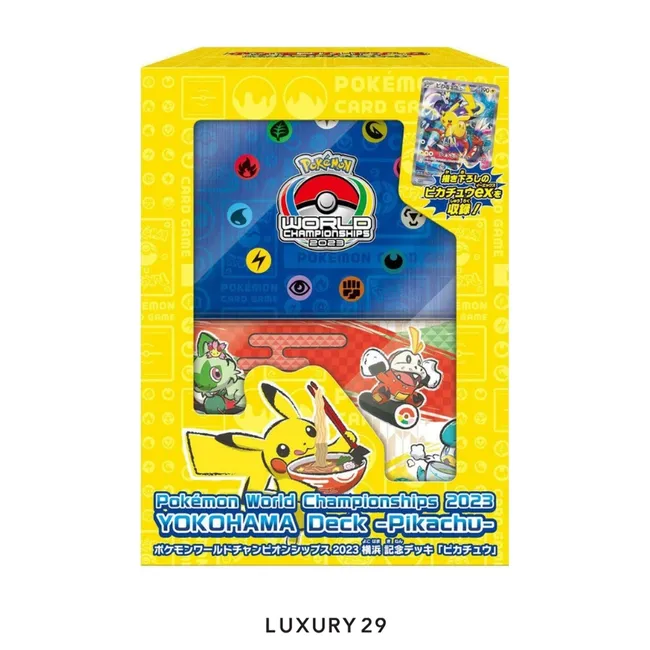 Pokemon 2023 World Championships Yokohama Deck: Pikachu ex  (JP)