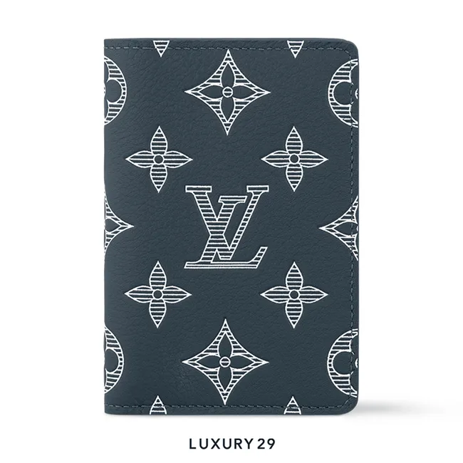 Louis Vuitton LV Pocket Organizer Navy Blue