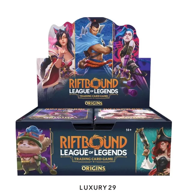 Riftbound League of Legends Origins Booster Display