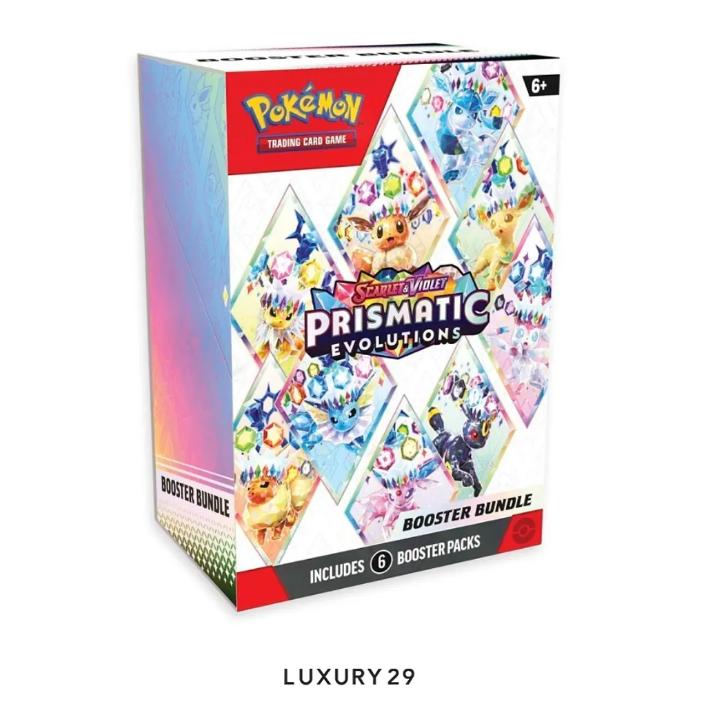 Pokemon TCG: Scarlet & Violet - Prismatic Evolutions Booster Bundle (EN)(Small, Multicolour)
