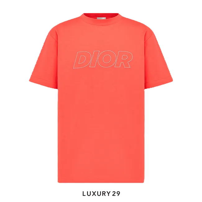 Dior relaxed fit T-shirt Orange