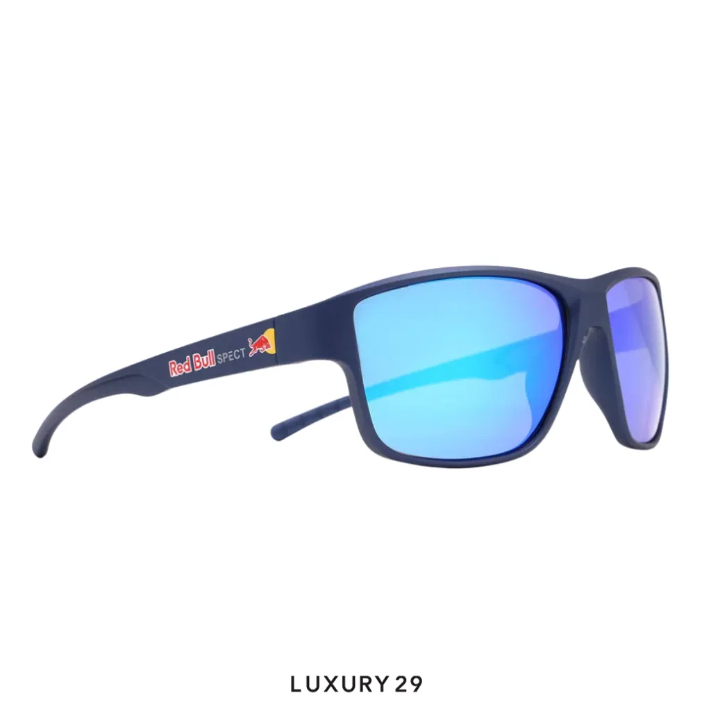 Red Bull Spect Sunglasses Chess-02P smoke with blue mirror(Free Size, Green)