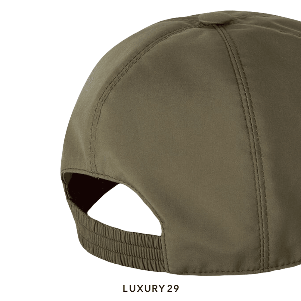 Loro Piana Baseball Cap Microfibre - Storm System Midnight Garden/Ivory(L, Green)