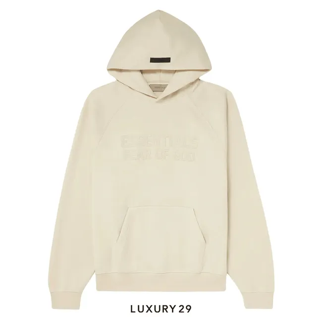 Essentials Fear Of God Hoodie Egg Shell  (PF22)