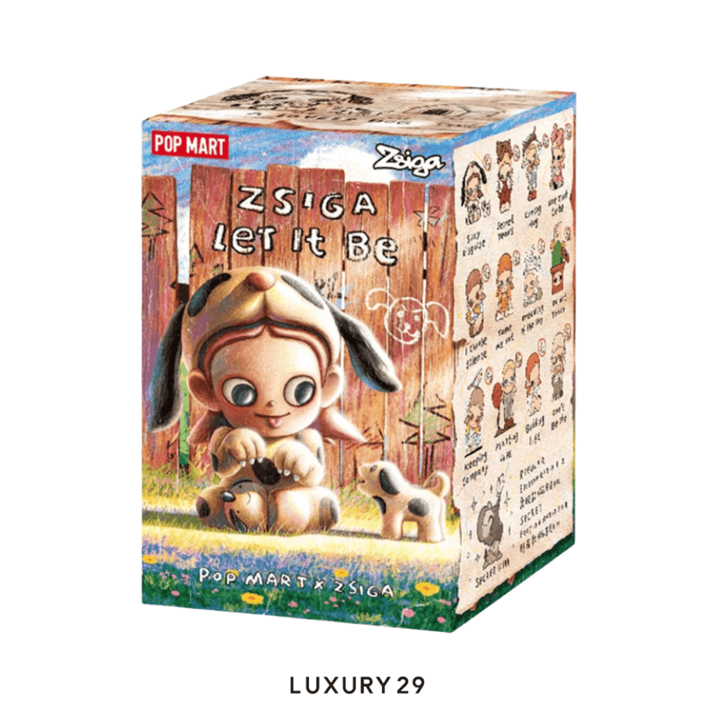 POP MART Zsiga Let It Be Series Figures(Small, Multicolour)