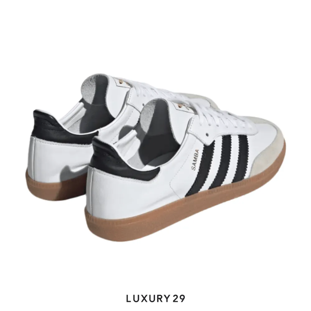 Adidas Samba Decon White Black Gum(M)(44.5, White)