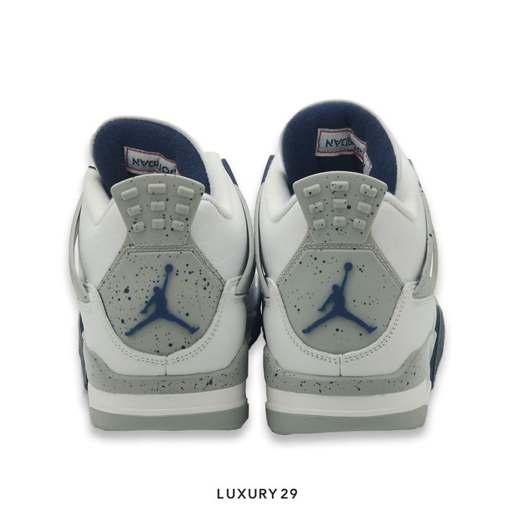 Nike Jordan 4 Retro Midnight Navy(41, Blue)