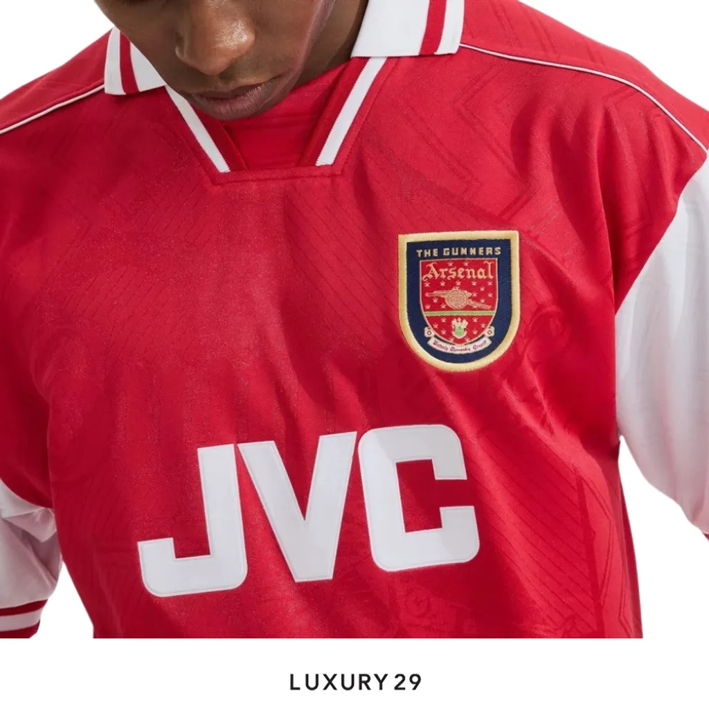 Arsenal Classics Retro 1996 Home Shirt Red(M, Red)