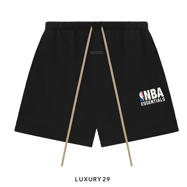 ESSENTIALS Fear of God Essentials x NBA Sweatshorts Black