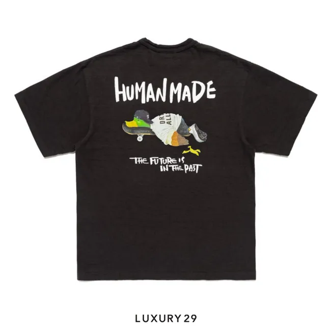 Human Made standard slub yarn T-shirt Black